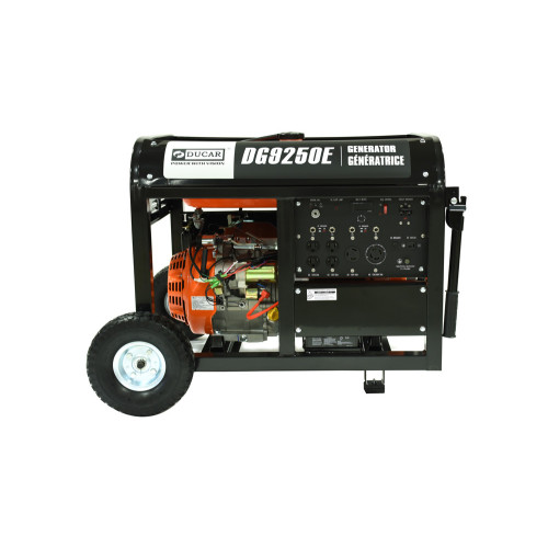 9250W DUCAR Generator - 15HP "Square frame tubing"