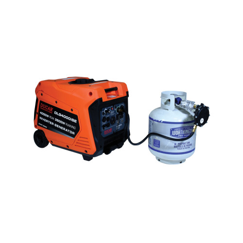 4000W Inverter generator (Dual Fuel: Propane and Gasoline)