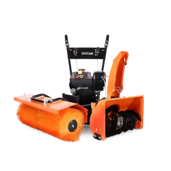 32″ Motorized brush and 22″ snow blower , 2 in 1, 212 cc
