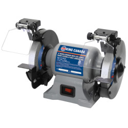 6" BENCH GRINDER WITH LED LIGHTS