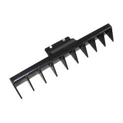 39" Black rake - Excavator
